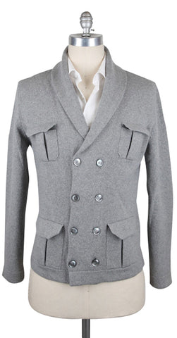 Luigi Borrelli Gray Sweater – Size: Medium US / 50 EU