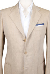 New Cesare Attolini Beige Sportcoat – Size: 40 US / 50 EU