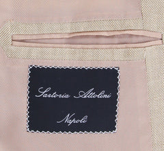 New Cesare Attolini Beige Sportcoat – Size: 40 US / 50 EU