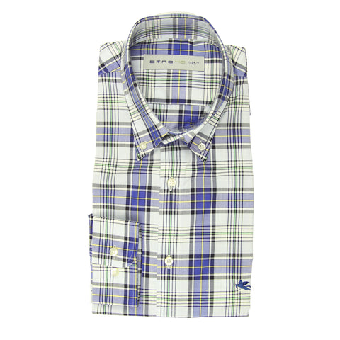 Etro Blue Shirt - Extra Slim