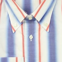 Etro Blue Striped Cotton Shirt - Extra Slim - 15.5/39 - (LQ)