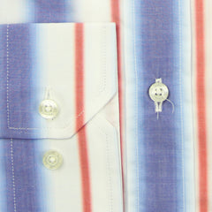 Etro Blue Striped Cotton Shirt - Extra Slim - (LQ) - Parent