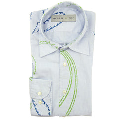 Etro Light Blue Other Cotton Shirt - Slim - 15.5/39 - (GG)