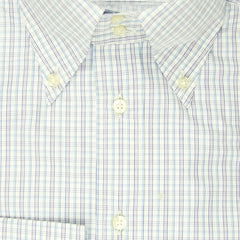 Etro Blue Plaid Cotton Shirt - Extra Slim - (LN) - Parent