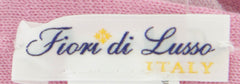 Fiori Di Lusso Pink Solid Cashmere Blend Long Scarf - 81" x 12.5" (916)