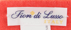 Fiori Di Lusso Pink Solid Cashmere Blend Long Scarf - 81" x 12.5" (917)