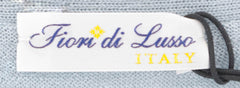 Fiori Di Lusso Light Blue Cashmere Blend Cardigan - (730) - Parent