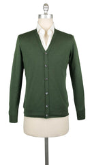 Fiori Di Lusso Green Cashmere Blend Cardigan - (733) - Parent