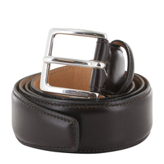 Fiori Di Lusso Dark Brown Bridle Calf Leather Belt 42 US/115 EU - (133)