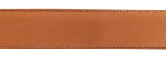 Fiori Di Lusso Caramel Brown Bridle Calf Leather Belt - (135) - Parent