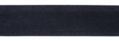 Fiori Di Lusso Dark Blue Suede Calf Leather Belt - (V4J) - Parent