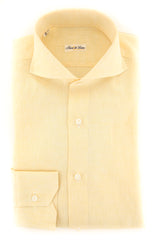 Fiori Di Lusso Yellow Melange Shirt - Extra Slim - (FLC34931061FT) - Parent