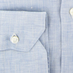 Fiori Di Lusso Light Blue Melange Shirt - Extra Slim - (FLCLP1FT) - Parent