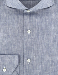 Fiori Di Lusso Blue Melange Shirt - Extra Slim - (FLCLP2FRIGT) - Parent