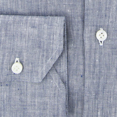 Fiori Di Lusso Blue Melange Shirt - Extra Slim - (FLCLP2FRIGT) - Parent