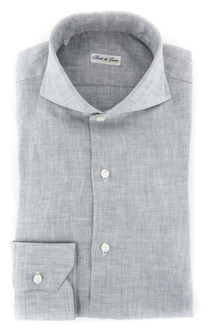 Fiori Di Lusso Gray Shirt - Extra Slim