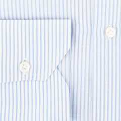 Fiori Di Lusso Light Blue Striped Shirt - Extra Slim - (FLCLP7FRIT) - Parent