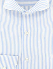 Fiori Di Lusso Light Blue Striped Shirt - Extra Slim - (FLCLP8FRIT) - Parent