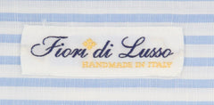 Fiori Di Lusso Light Blue Striped Shirt - Extra Slim - (FLCLP8FRIT) - Parent