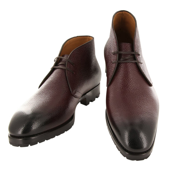 Fiori Di Lusso Burgundy Boots - Chukka Boots - (F127172) - Parent
