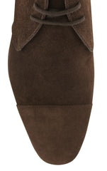 Fiori Di Lusso Dark Brown Suede Chukka Boots - (5W) - Parent