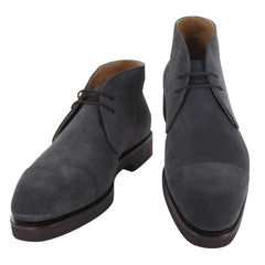 Fiori Di Lusso Gray Suede Chukka Boots - (5S) - Parent