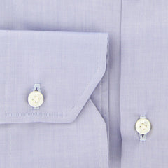 Fiori Di Lusso Light Blue Melange Shirt - Slim - (FL3763813EDOT) - Parent