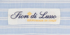 Fiori Di Lusso Light Blue Striped Shirt - Slim - (FLILP6EDOT) - Parent