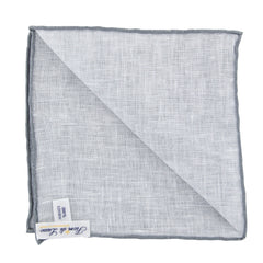 Fiori Di Lusso Gray Melange Pocket Square - 12" x 12" (FL7191715)