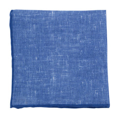 New Fiori Di Lusso Blue Melange Pocket Square -  x 12" - (FL7191719)