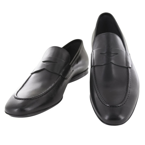 Fiori Di Lusso Black Penny Loafers
