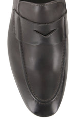 Fiori Di Lusso Dark Brown Leather Penny Loafers -US Width D- (6F) - Parent