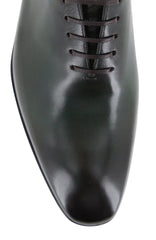 Fiori Di Lusso Green Shoes - Wholecut Lace Ups - (NYGRN) - Parent