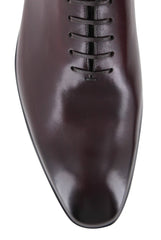 Fiori Di Lusso Burgundy Shoes - Wholecut Lace Ups - (NYRE) - Parent