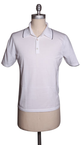 Fiori Di Lusso White Polo - Full