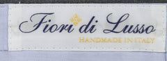Fiori Di Lusso Dark Gray Solid Wool Pants - Full - (570) - Parent