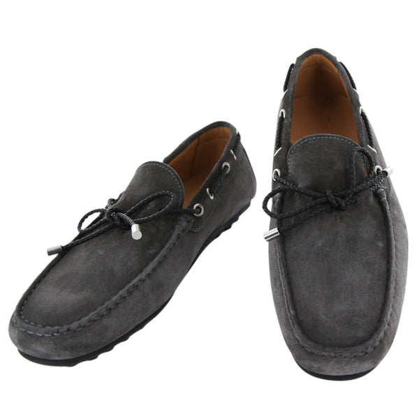 Fiori Di Lusso Gray Suede Shoes - Loafers - (2018032029) - Parent