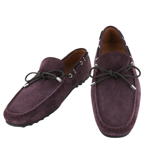 Fiori Di Lusso Purple Suede Shoes - Loafers - (2018032031) - Parent
