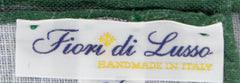 Fiori Di Lusso Gray Solid Linen Pocket Square - 12 3/8" x 12 3/8" (801)