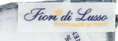 Fiori Di Lusso White Geometric Pocket Square - 12" x 12" (FN7181712)