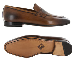 Fiori Di Lusso Caramel Leather Shoes - Loafers - (ROMACBR) - Parent