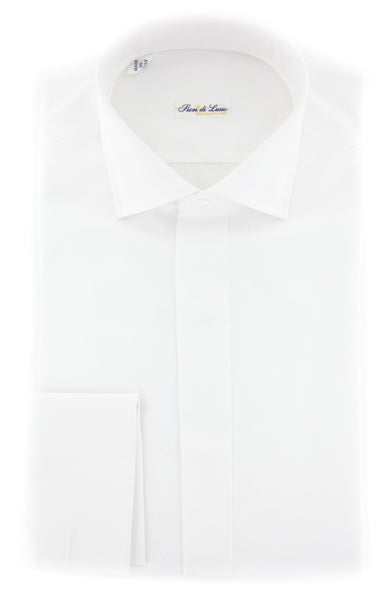 Fiori Di Lusso White Tuxedo Shirt - Full - (FLTP3767839631MFS) - Parent