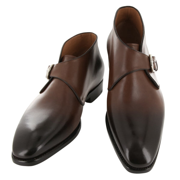 Fiori Di Lusso Caramel Boots - Monk Straps - (FCM11371) - Parent