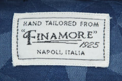 Finamore Napoli Blue Fancy Cotton Shirt - Extra Slim - (PW) - Parent