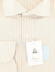 Finamore Napoli Multi-Colored Striped Cotton Shirt - Slim - (FUU) - Parent
