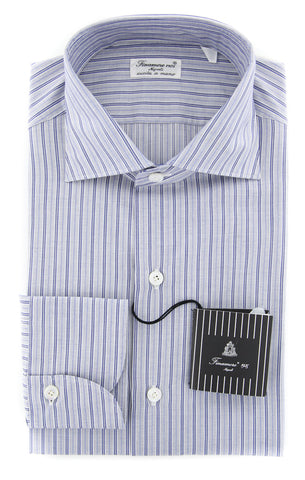Finamore Napoli Gray Shirt - Extra Slim