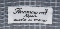 Finamore Napoli Gray Fancy Shirt - Extra Slim - (2018031610) - Parent