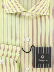 Finamore Napoli Light Green Shirt - Slim - (FN830179) - Parent