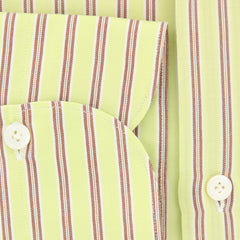 Finamore Napoli Light Green Shirt - Slim - (FN830179) - Parent