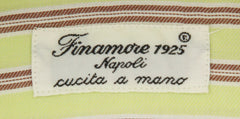 Finamore Napoli Light Green Shirt - Slim - (FN830179) - Parent